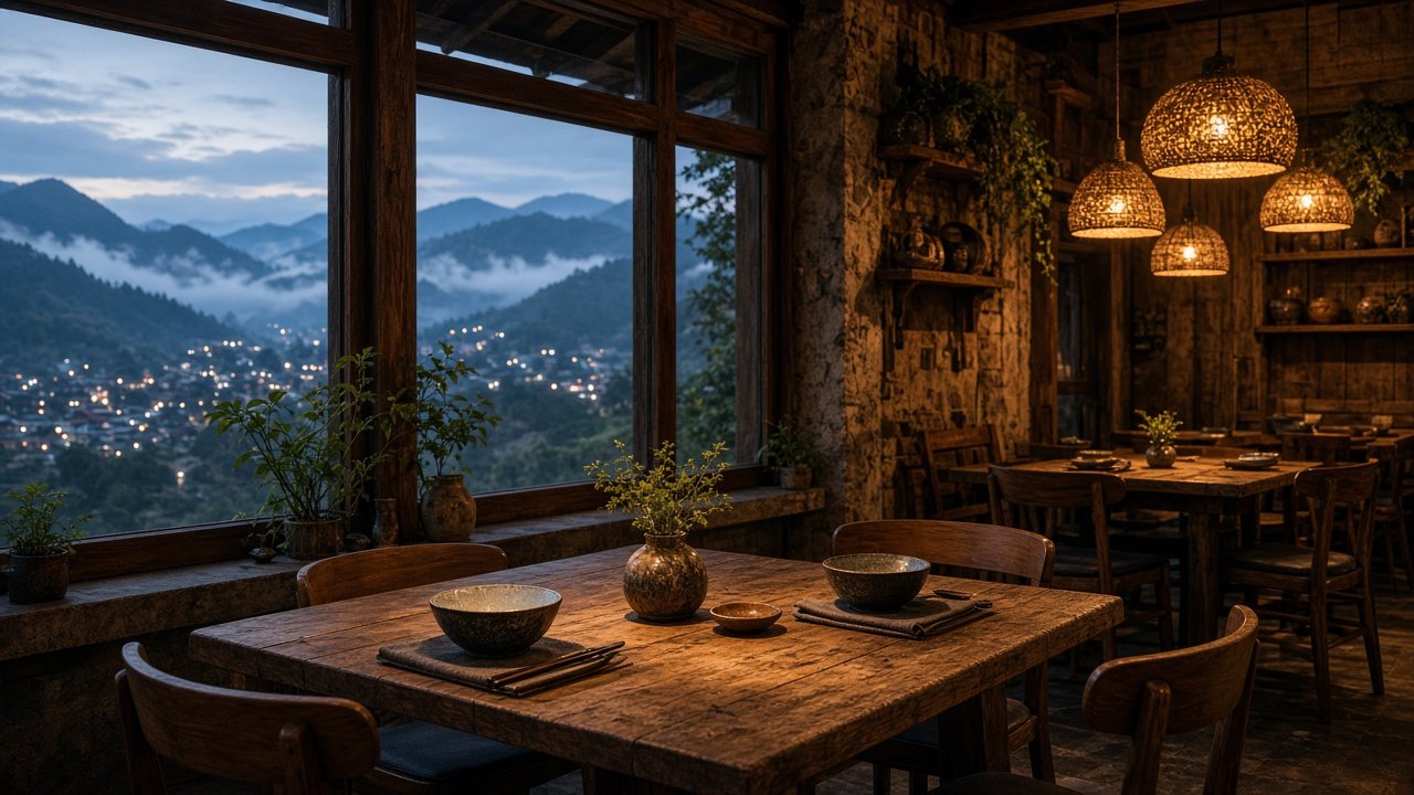 Nhà hàng lúc chạng vạng